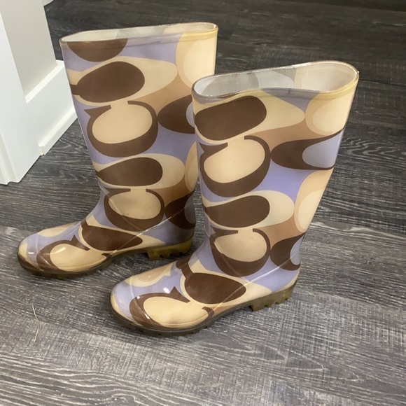 Coach rain boots - Picture 2 of 5